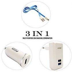 Charger Mobil LDNIO S100 3IN1